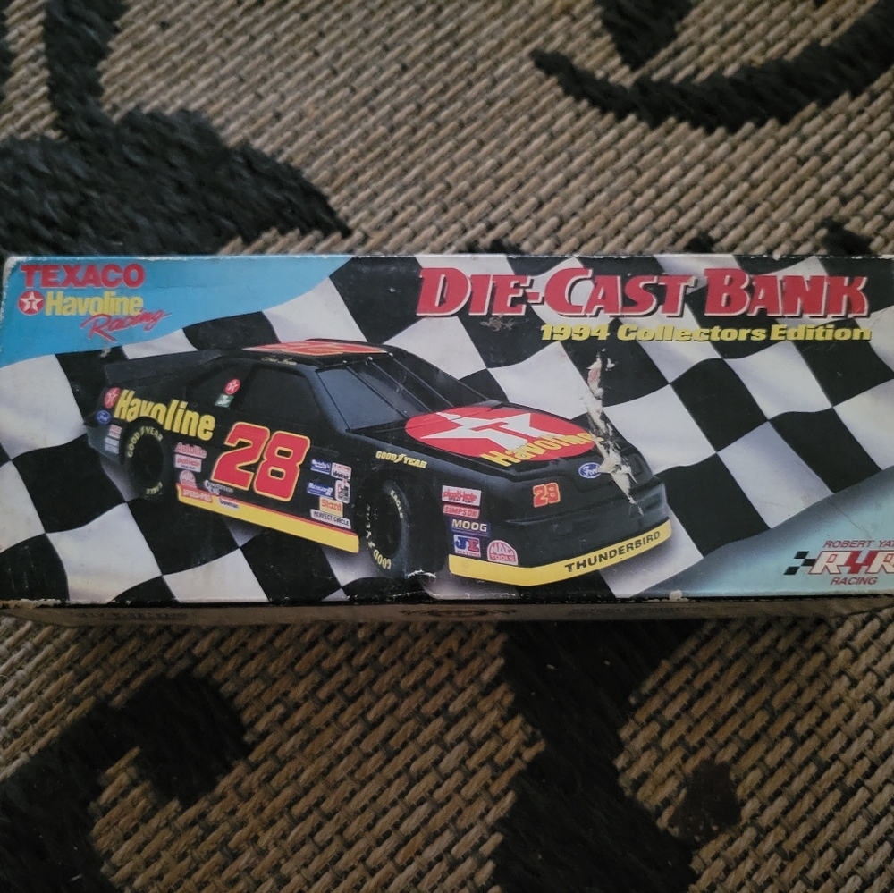 Davey allison 1994 collectors edition  die cast bank
